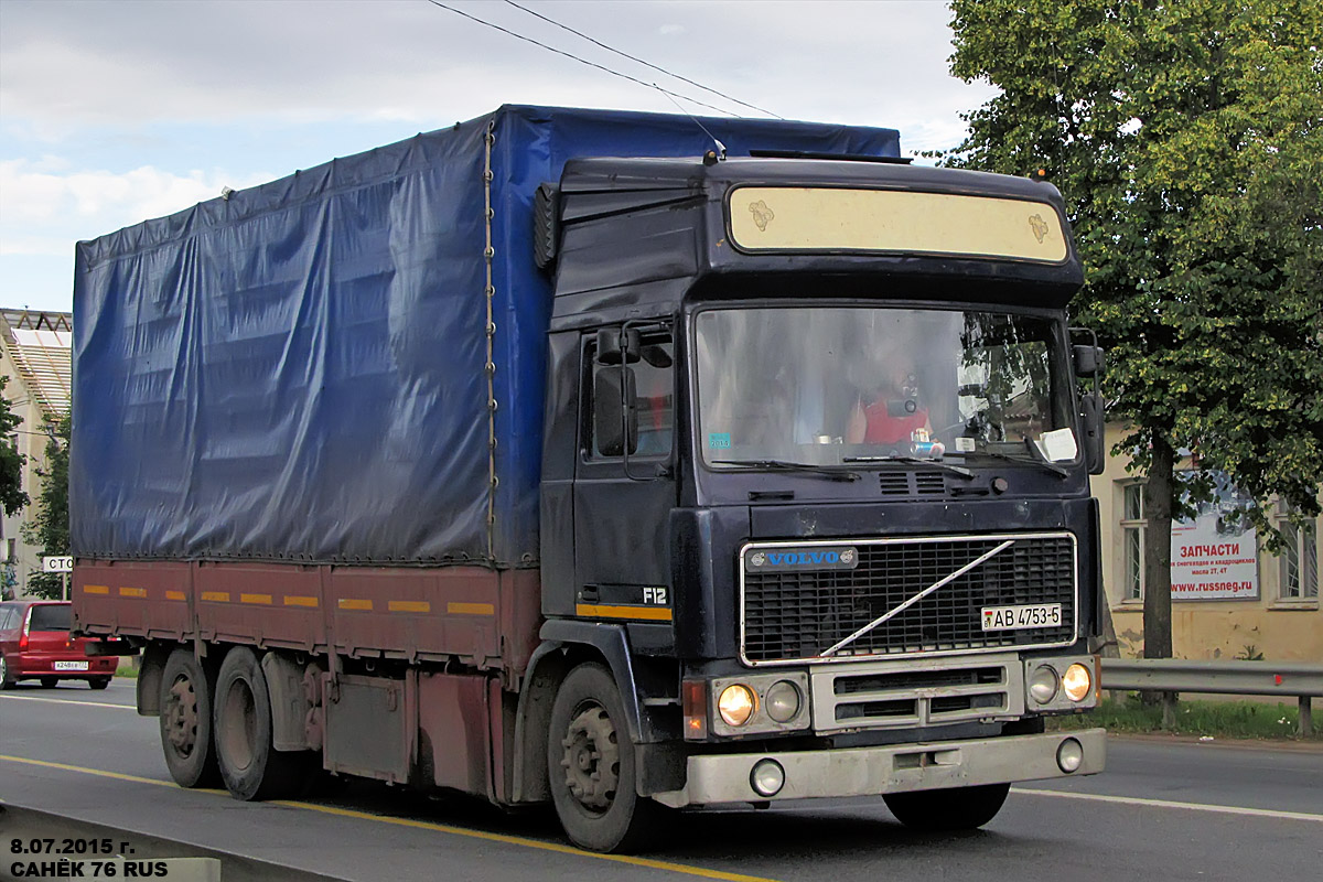 Минская область, № АВ 4753-5 — Volvo ('1977) F12