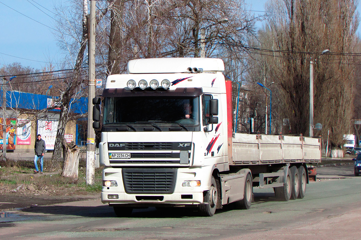 Запорожская область, № АР 2234 СН — DAF XF95 FT