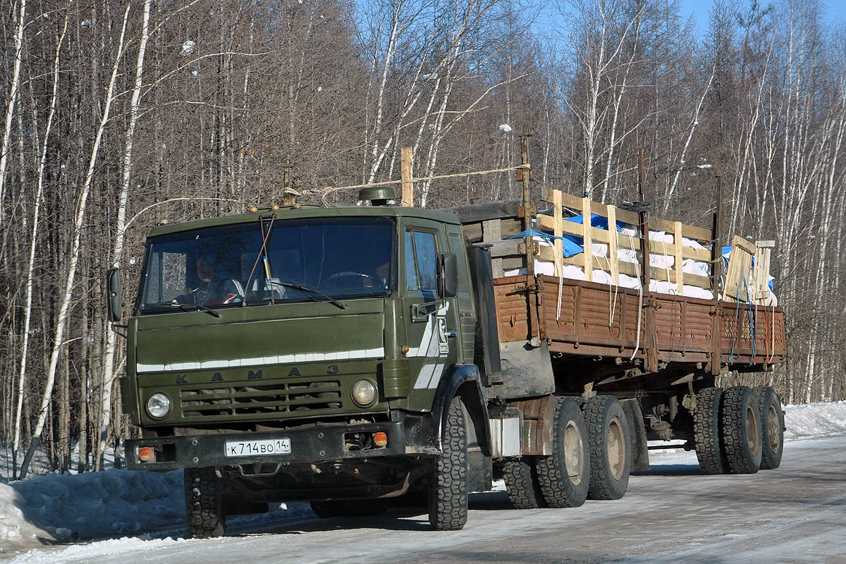 Саха (Якутия), № К 714 ВО 14 — КамАЗ-5410