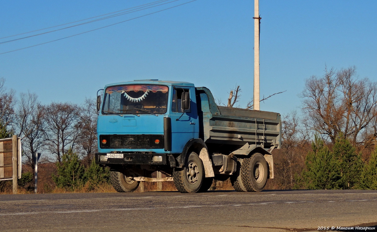 Рязанская область, № У 042 ОТ 62 — МАЗ-5551 [555100]