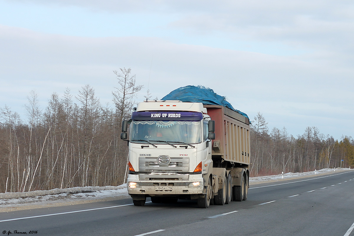 Саха (Якутия), № С 845 КС 14 — Hino 700