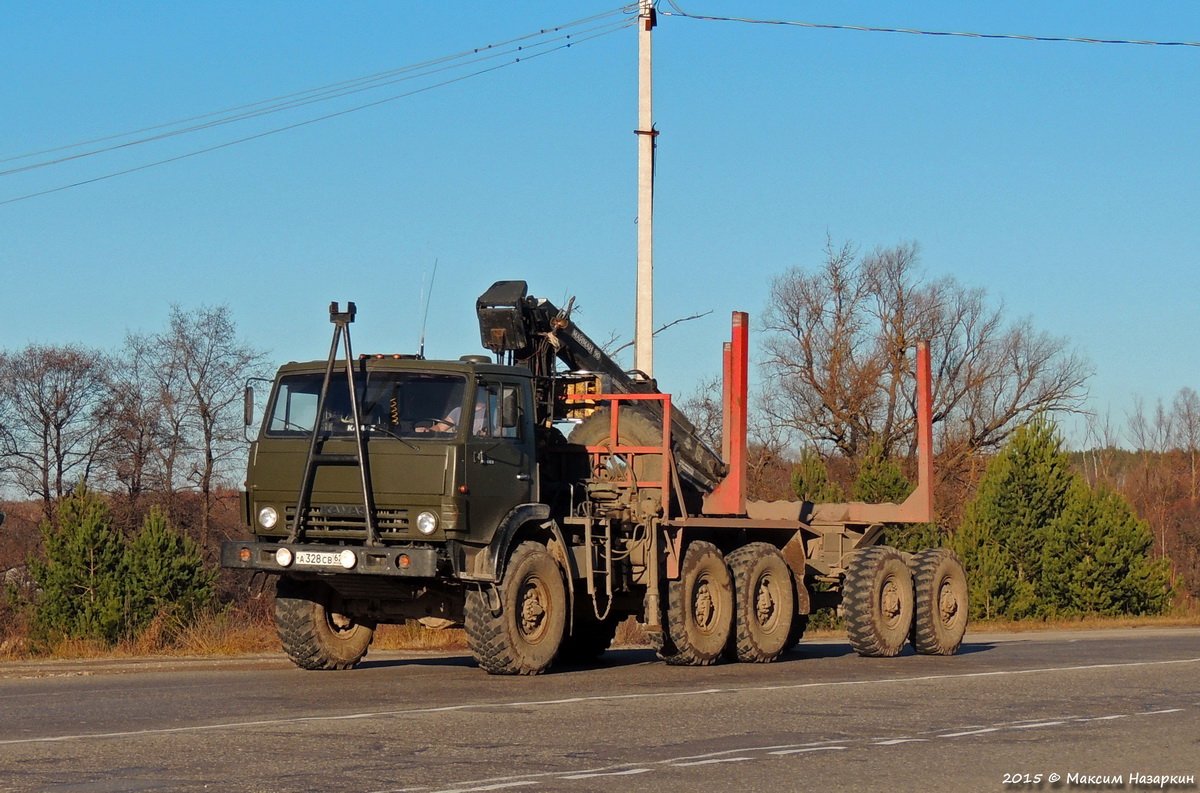 Рязанская область, № А 328 СВ 62 — КамАЗ-43105