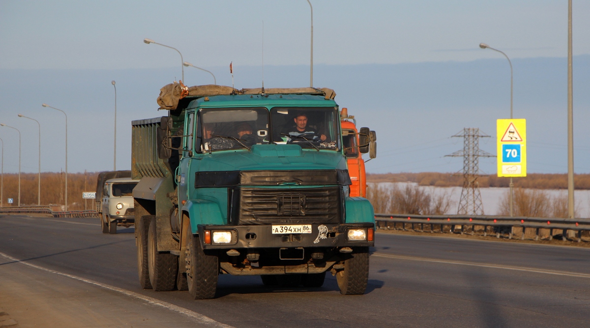 Ханты-Мансийский автоном.округ, № А 394 ХН 86 — КрАЗ-6510