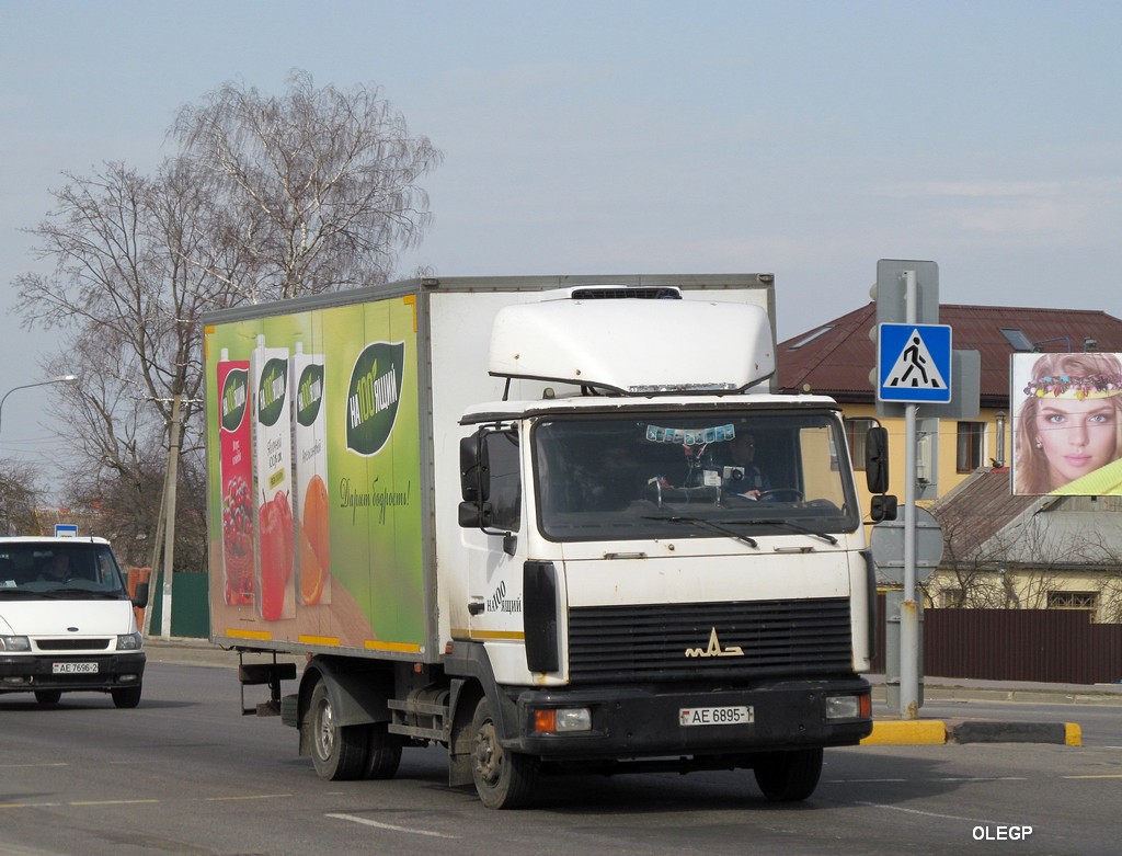 Брестская область, № АЕ 6895-1 — МАЗ-4371 (общая модель)