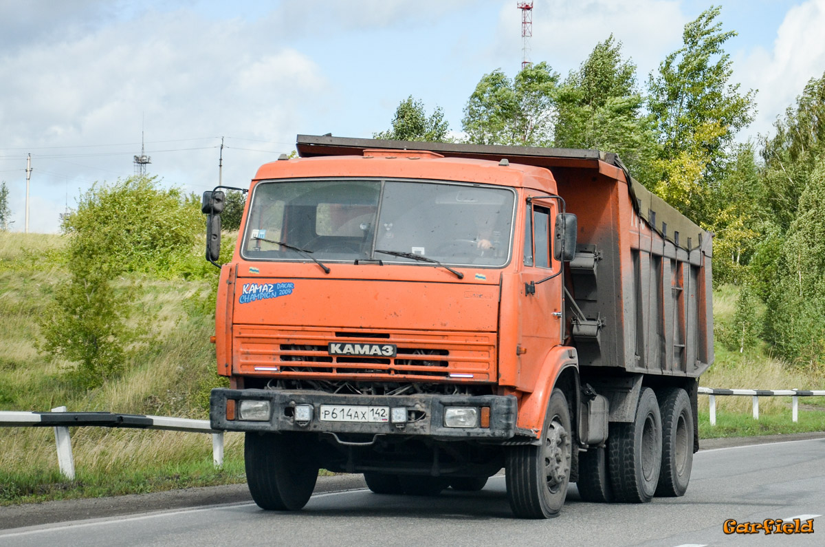 Кемеровская область, № Р 614 АХ 142 — КамАЗ-65115-02 [65115C]