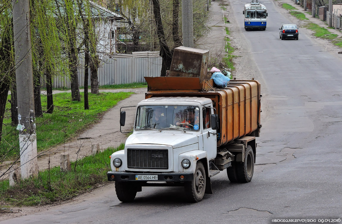 Днепропетровская область, № АЕ 0564 НЕ — ГАЗ-3307