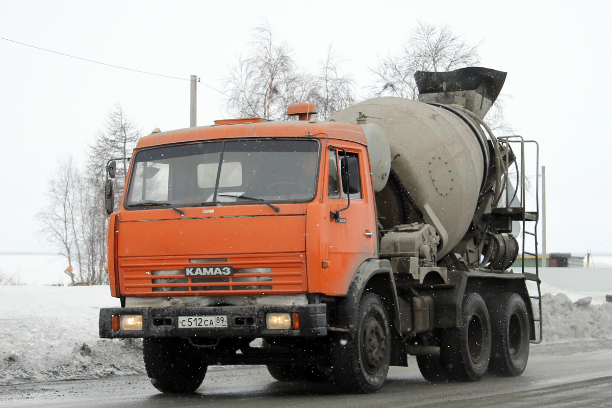 Ямало-Ненецкий автоном.округ, № С 512 СА 89 — КамАЗ-55111-02 [55111C]