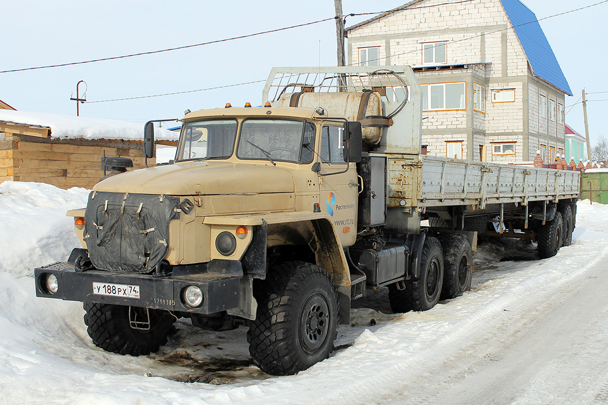 Ямало-Ненецкий автоном.округ, № У 188 РХ 74 — Урал-44202-41