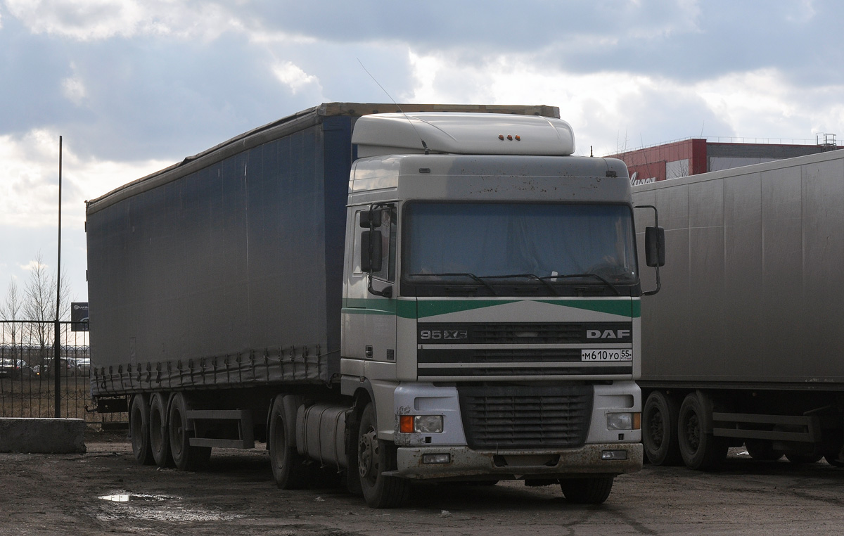 Омская область, № М 610 УО 55 — DAF 95XF FT