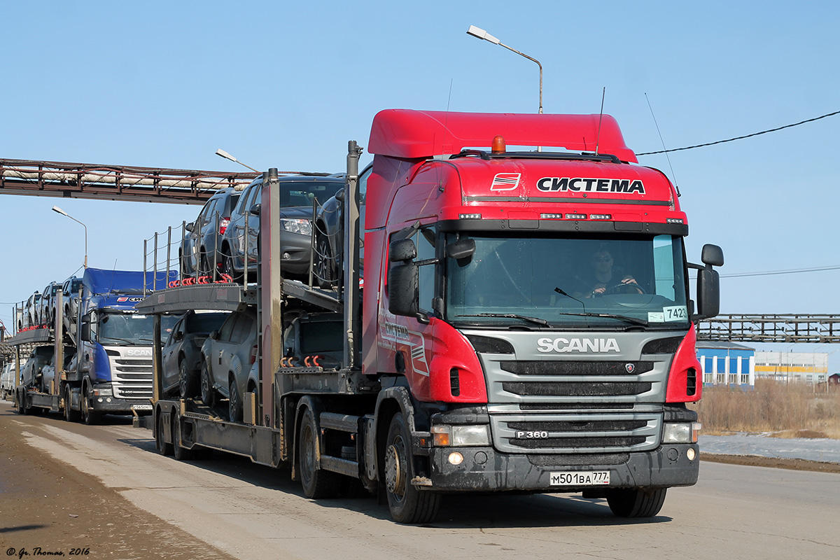 Москва, № М 501 ВА 777 — Scania ('2011) P360