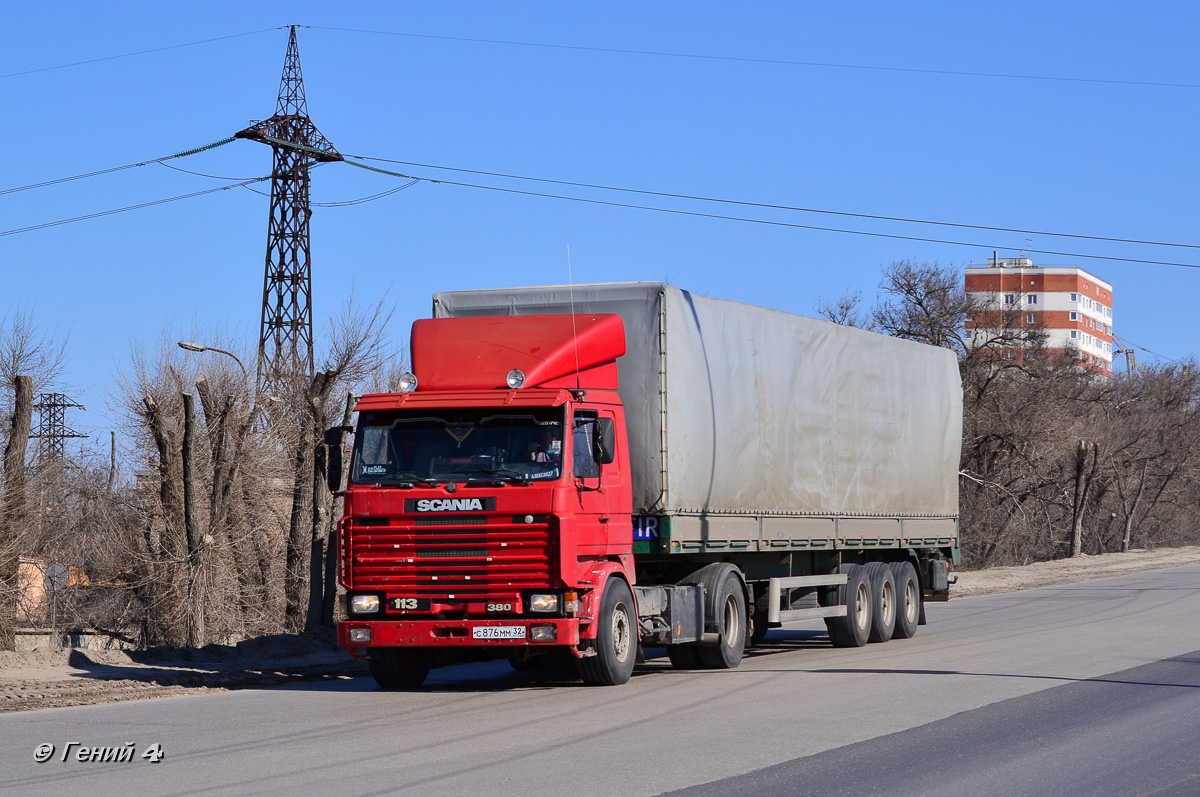 Брянская область, № С 876 ММ 32 — Scania (II) (общая модель)