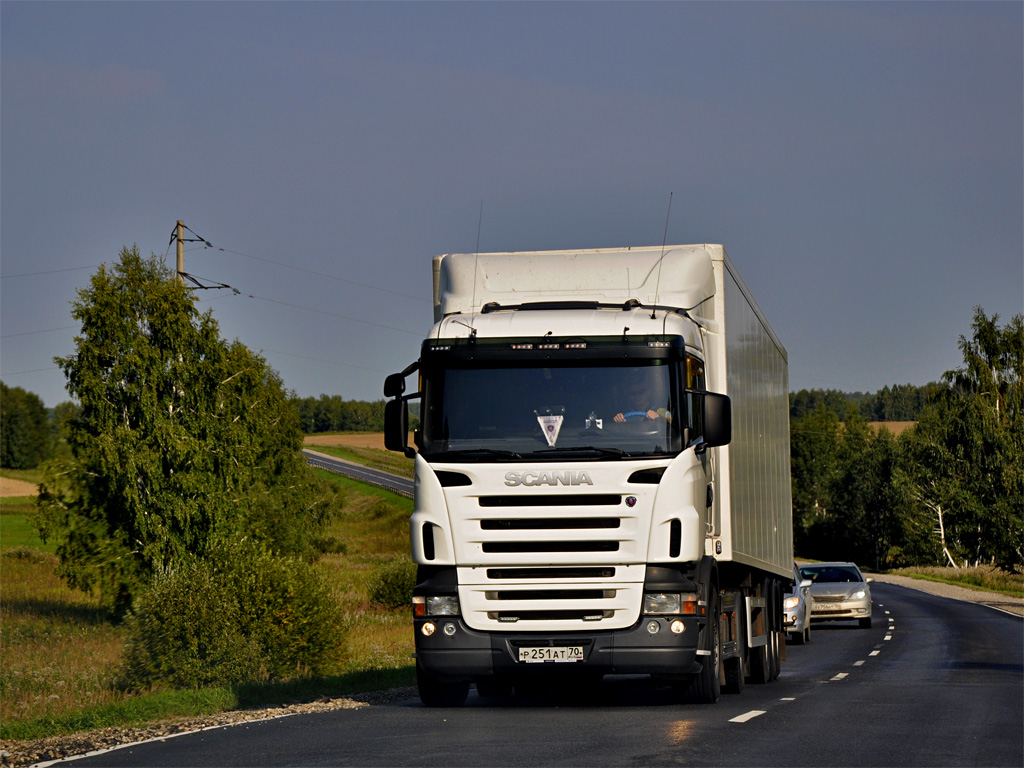 Томская область, № Р 251 АТ 70 — Scania ('2004, общая модель)