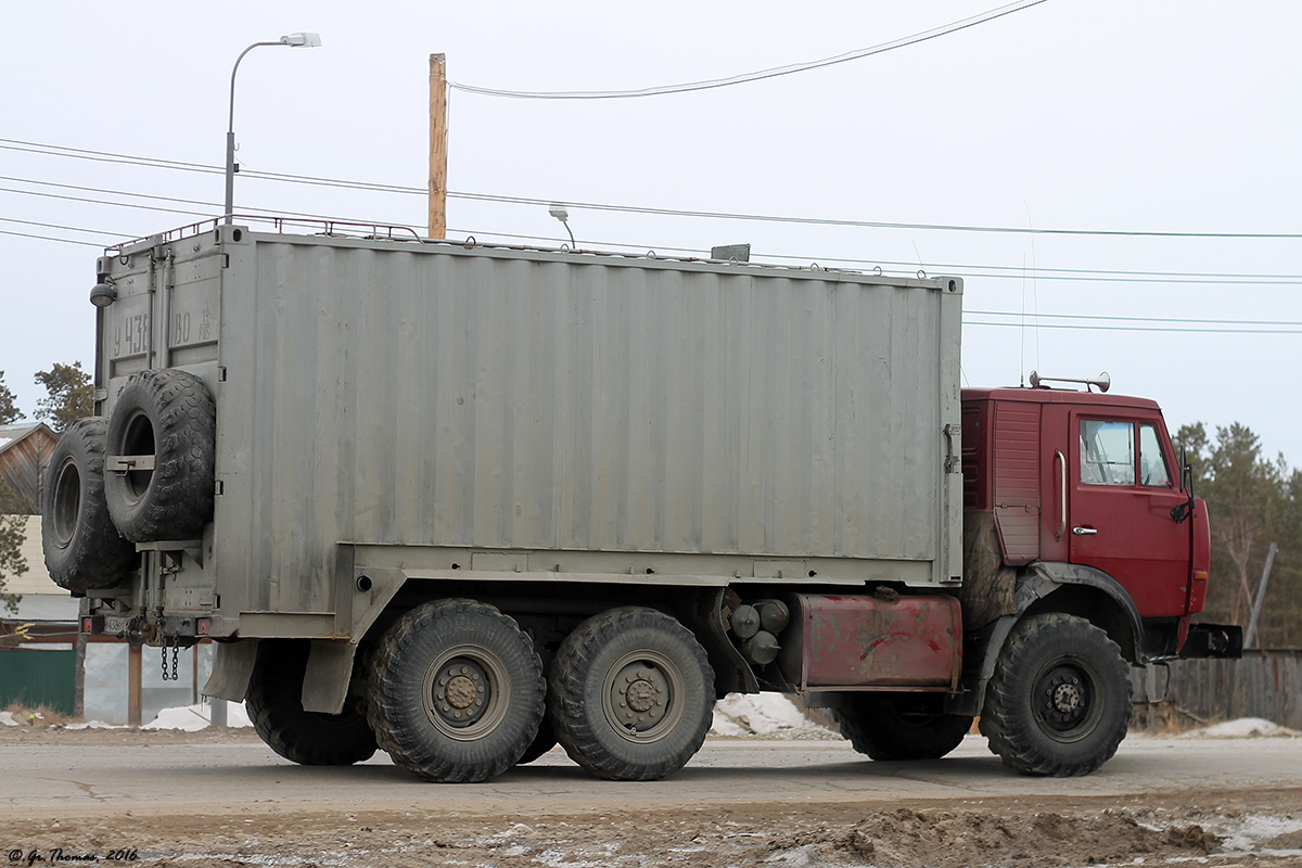 Саха (Якутия), № У 438 ВО 14 — КамАЗ-43101