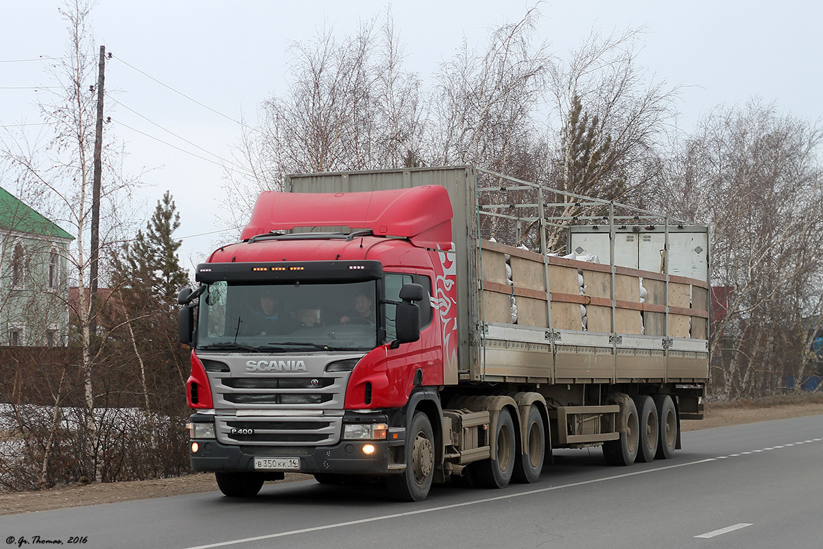 Саха (Якутия), № В 350 КК 14 — Scania ('2011) P400