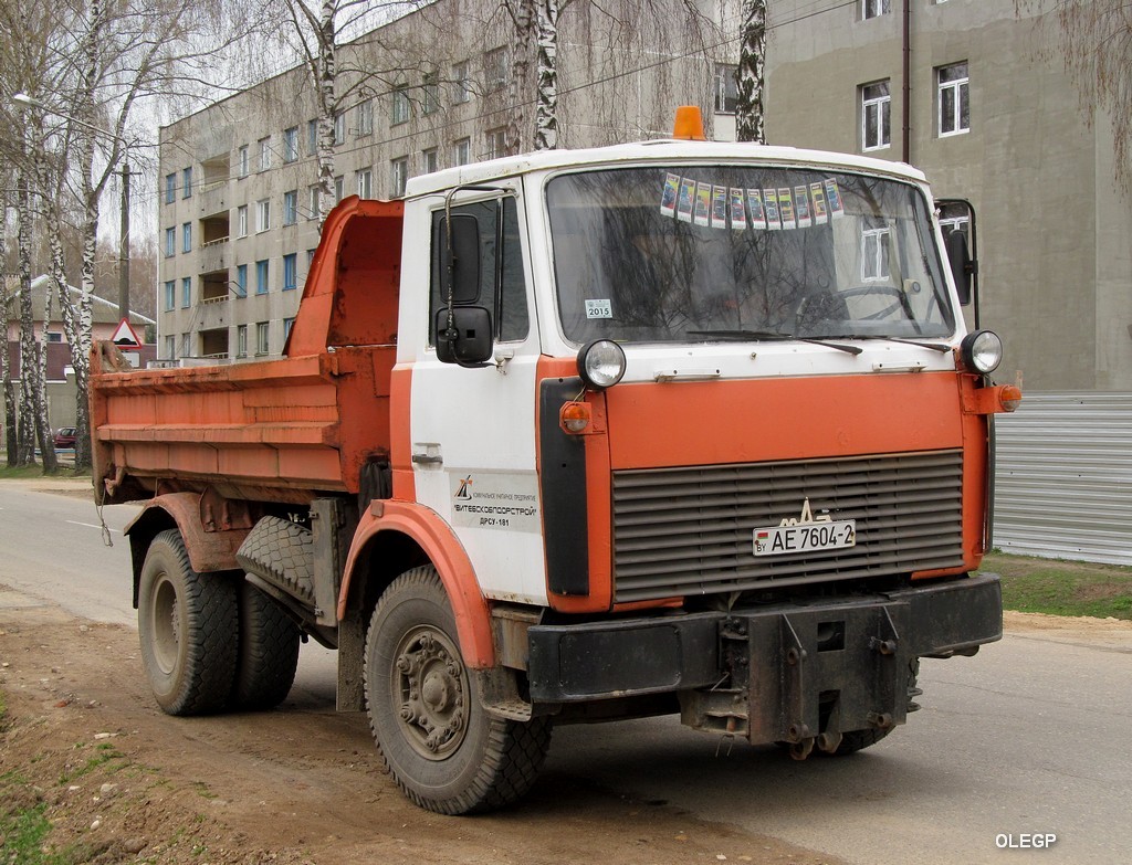 Витебская область, № АЕ 7604-2 — МАЗ-5551 (общая модель)