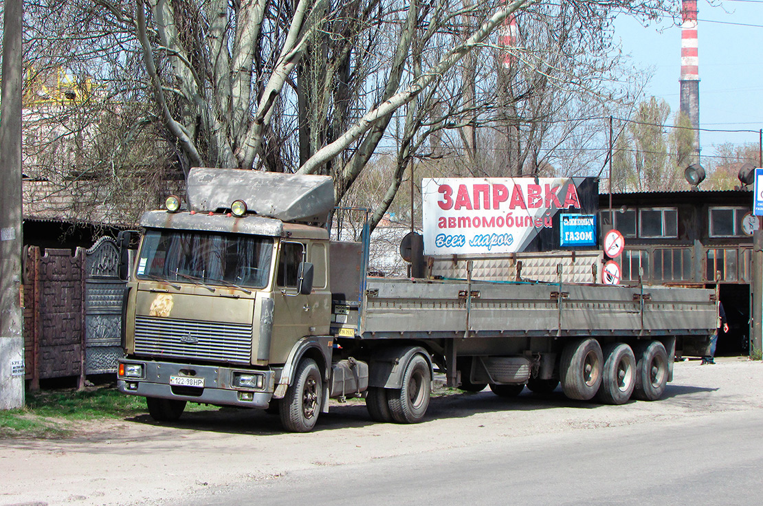 Запорожская область, № 122-98 НР — МАЗ-54323