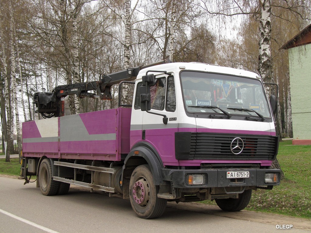 Витебская область, № АІ 6751-2 — Mercedes-Benz SK 1824