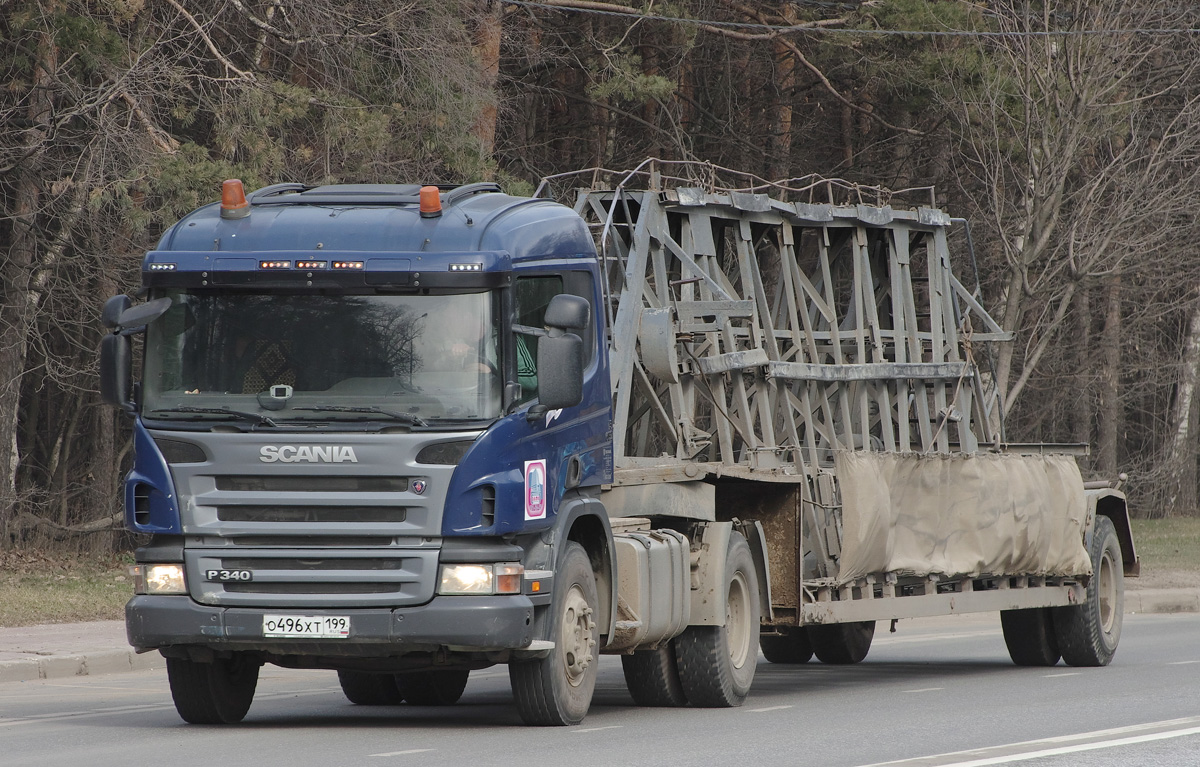 Москва, № О 496 ХТ 199 — Scania ('2004) P340