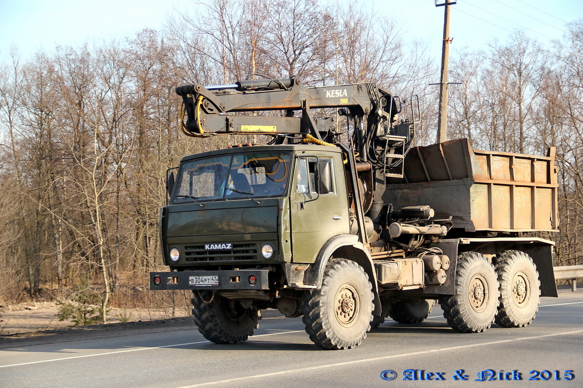 Ленинградская область, № В 304 РТ 47 — КамАЗ-4310