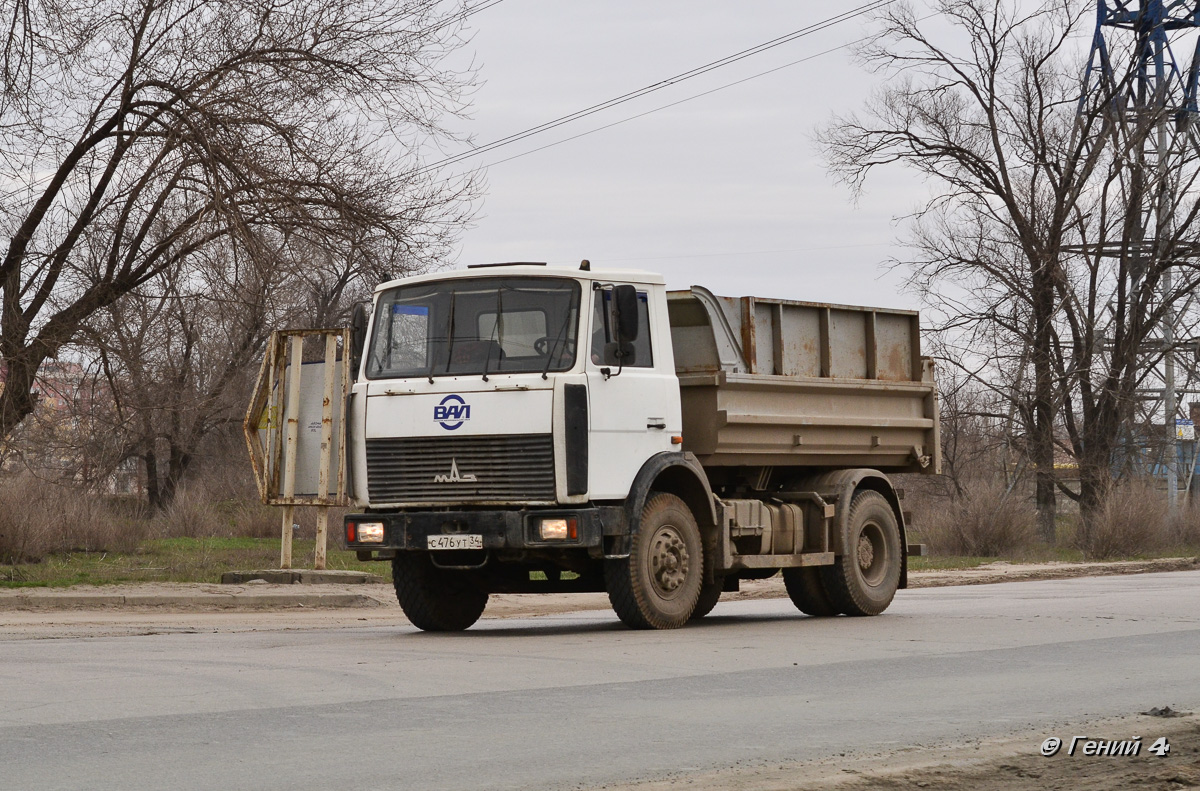 Волгоградская область, № С 476 УТ 34 — МАЗ-5551A2