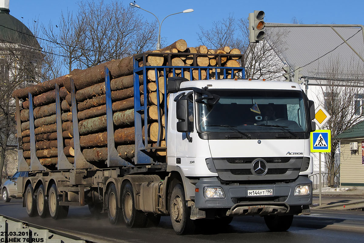 Московская область, № М 144 УТ 190 — Mercedes-Benz Actros '09 3341 [Z9M]