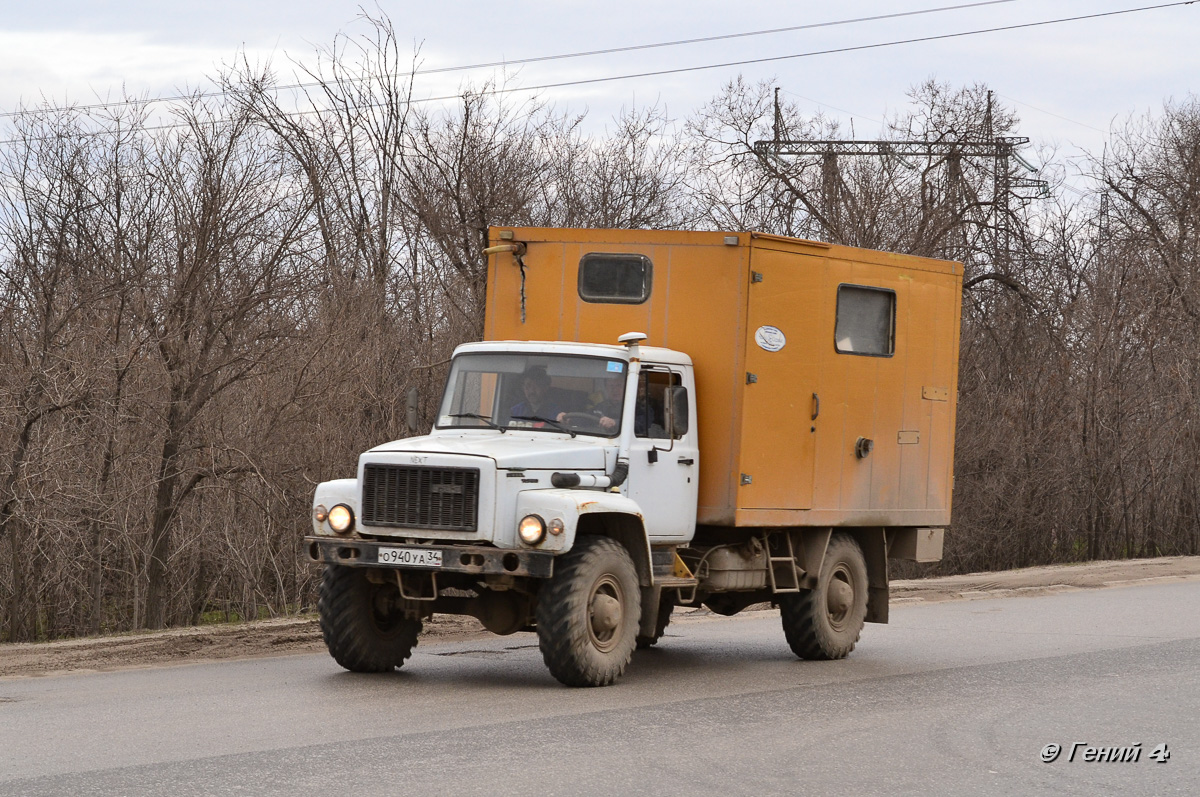 Волгоградская область, № О 940 УА 34 — ГАЗ-33081 «Садко»