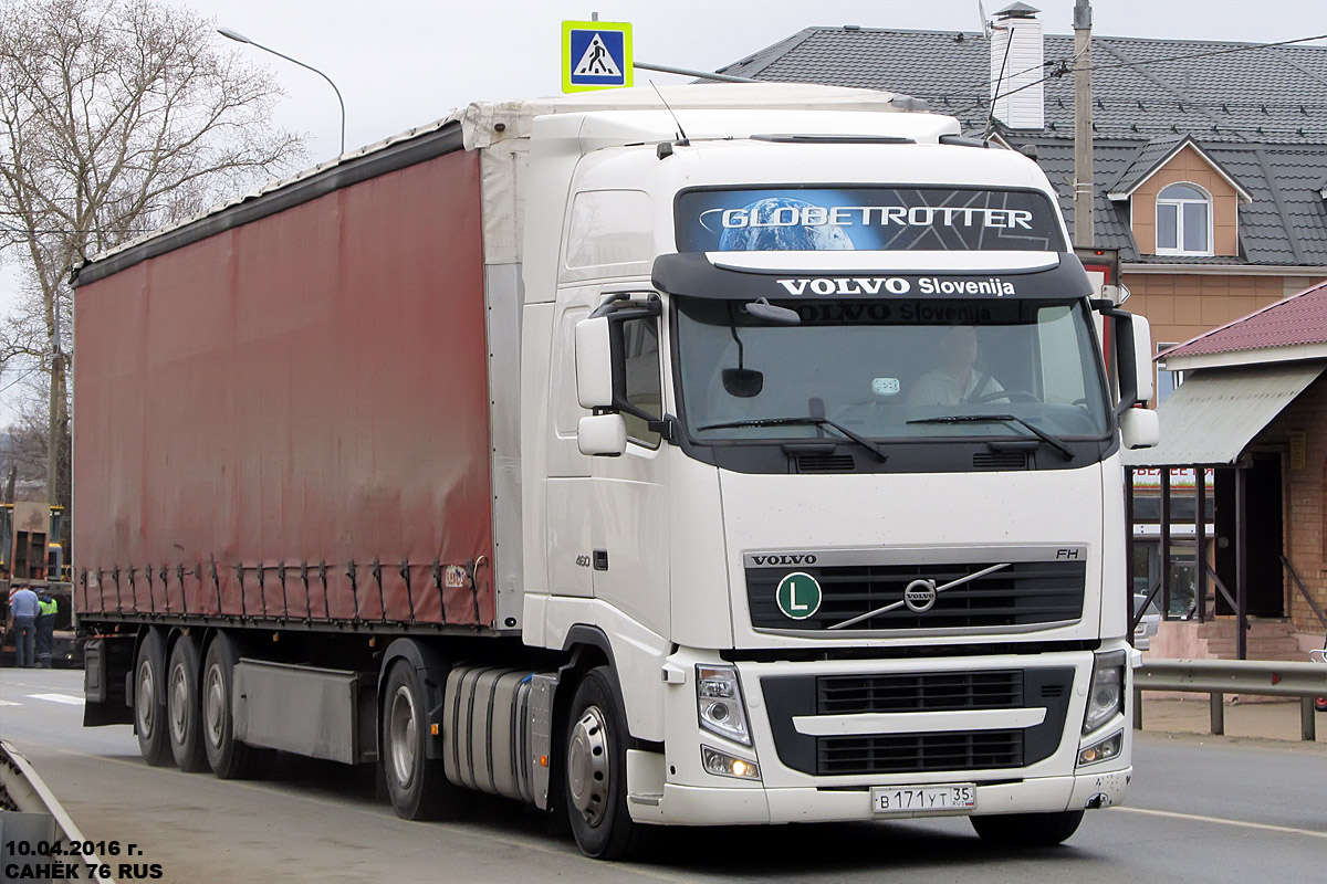 Вологодская область, № В 171 УТ 35 — Volvo ('2008) FH.460