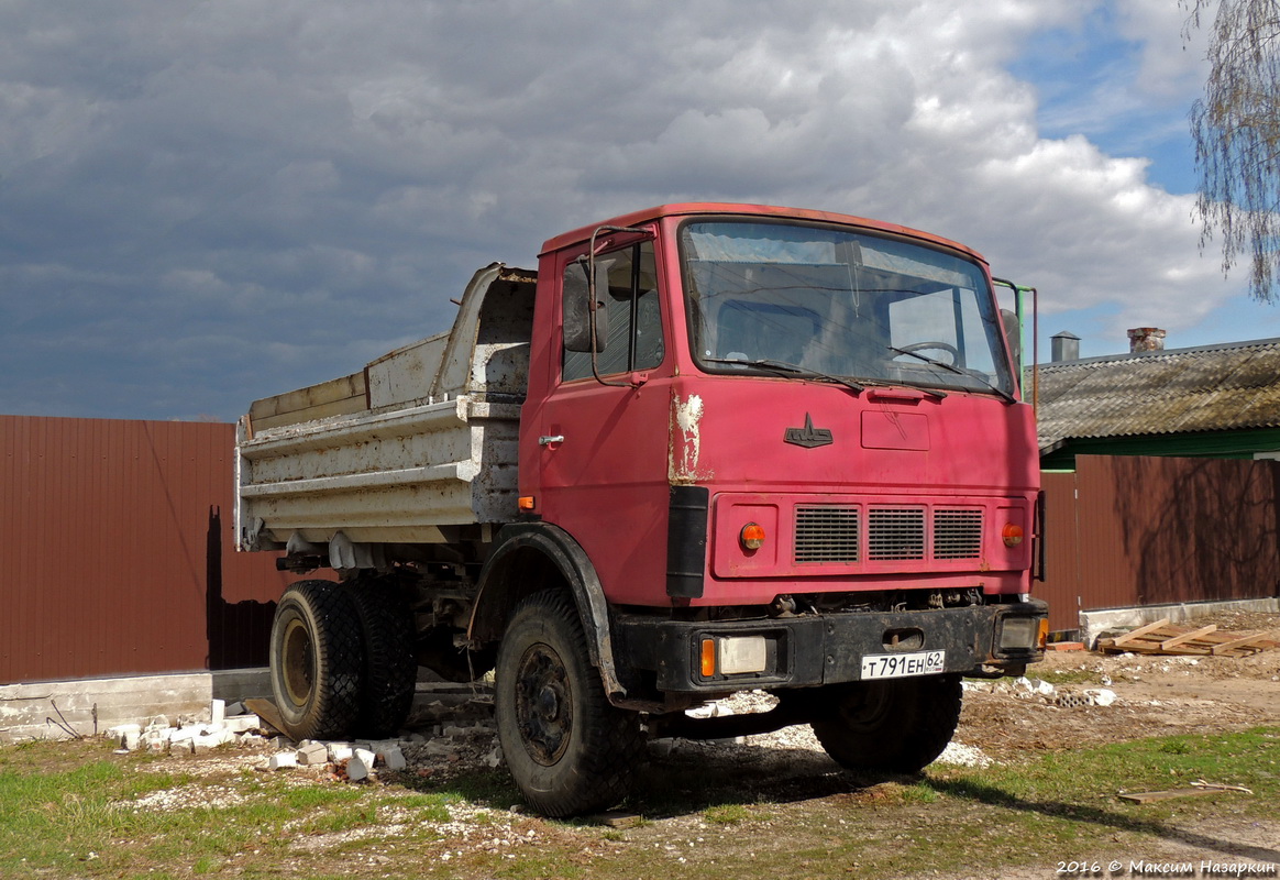 Рязанская область, № Т 791 ЕН 62 — МАЗ-5551 [555100]