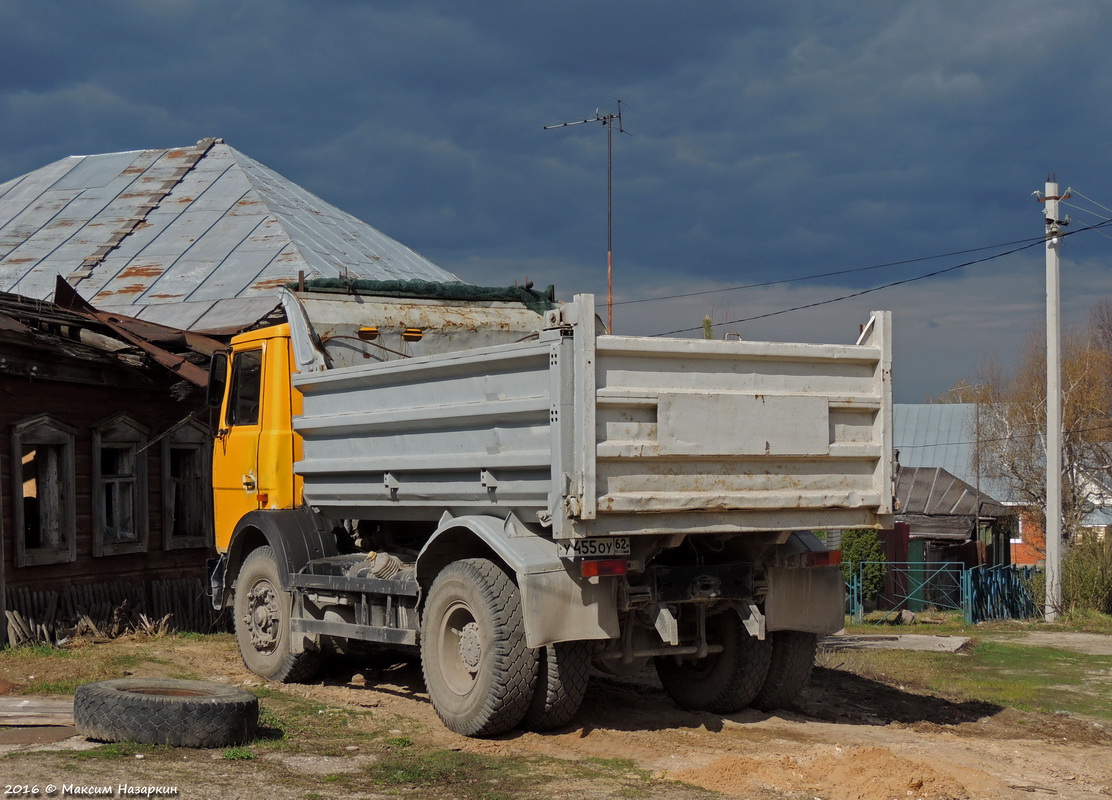 Рязанская область, № У 455 ОУ 62 — МАЗ-555102