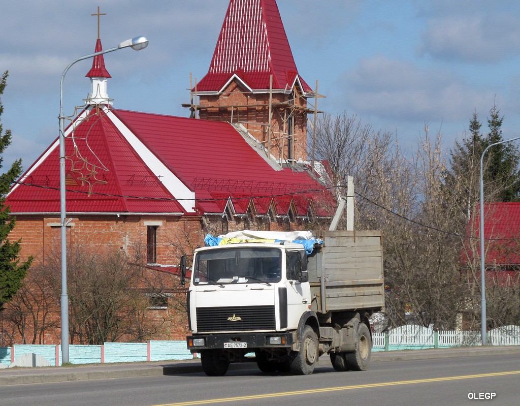 Витебская область, № АЕ 7572-2 — МАЗ-5551 (общая модель)