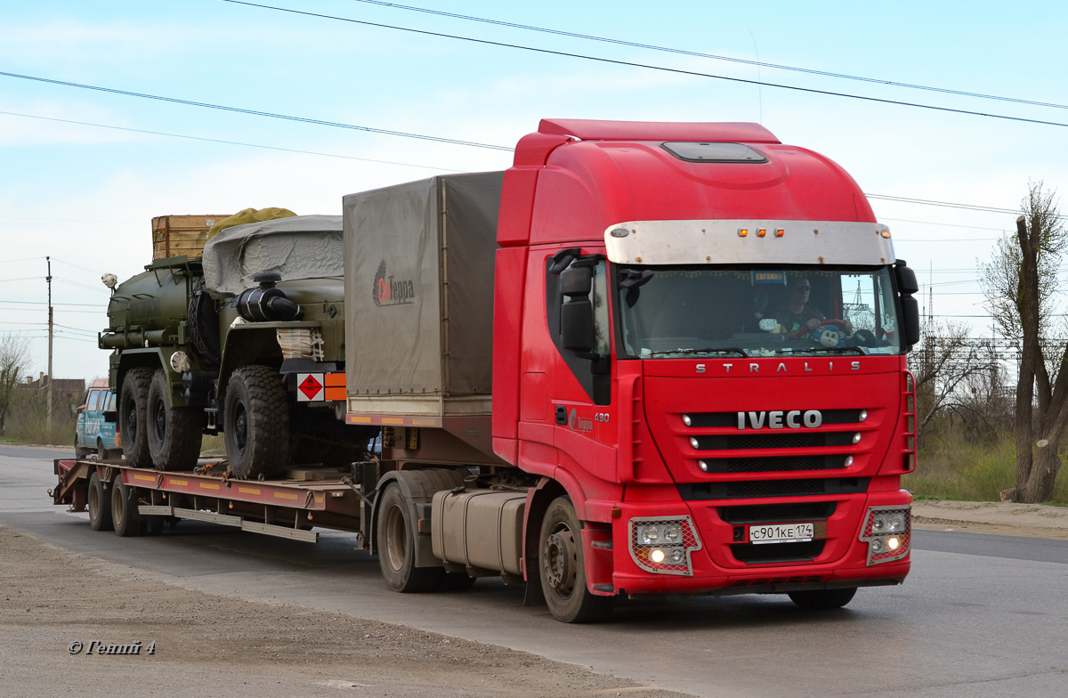 Челябинская область, № С 901 КЕ 174 — IVECO Stralis ('2007) 430