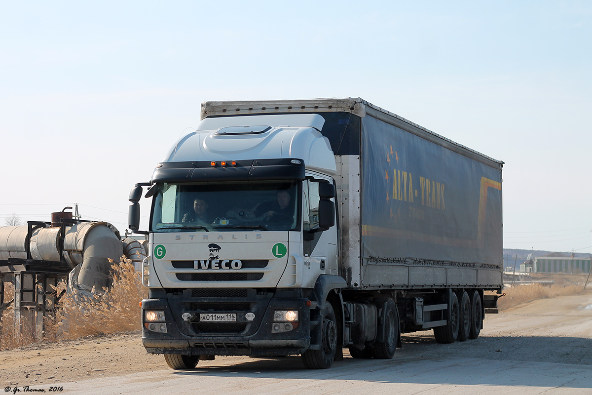 Татарстан, № А 011 ММ 116 — IVECO Stralis ('2007) 400