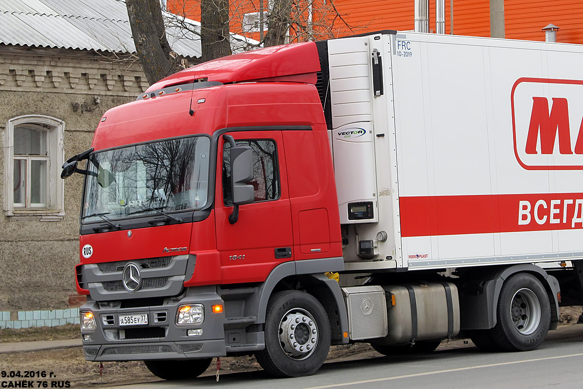 Краснодарский край, № А 585 ЕУ 37 — Mercedes-Benz Actros ('2009) 1841