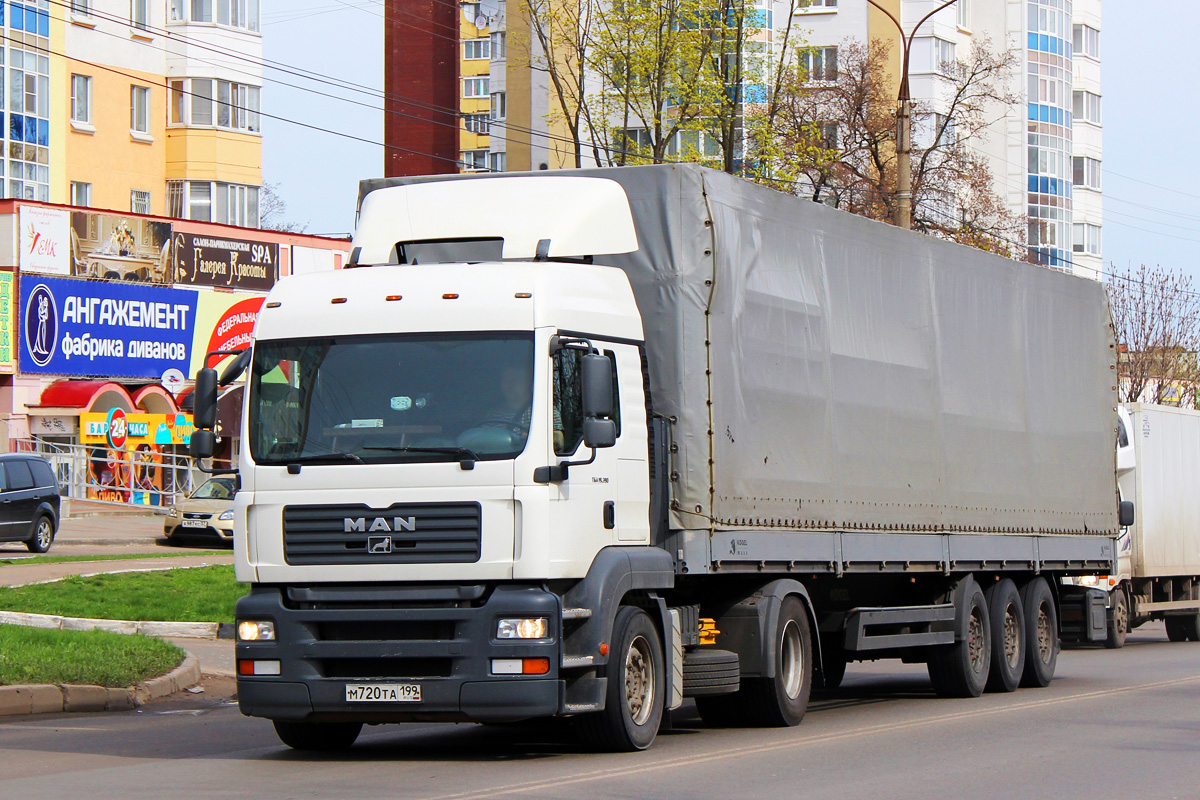 Москва, № М 720 ТА 199 — MAN TGA 19.390