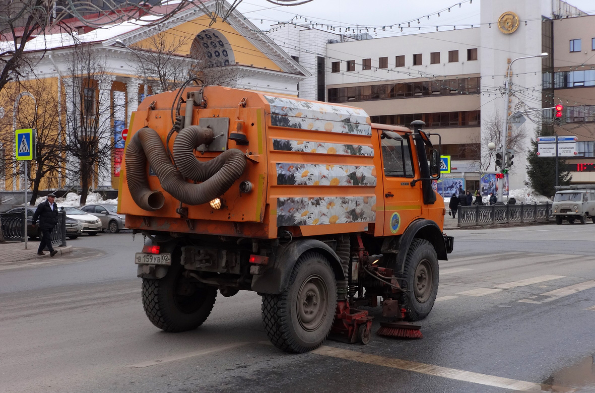 Башкортостан, № В 159 УВ 02 — Mercedes-Benz Unimog U1400