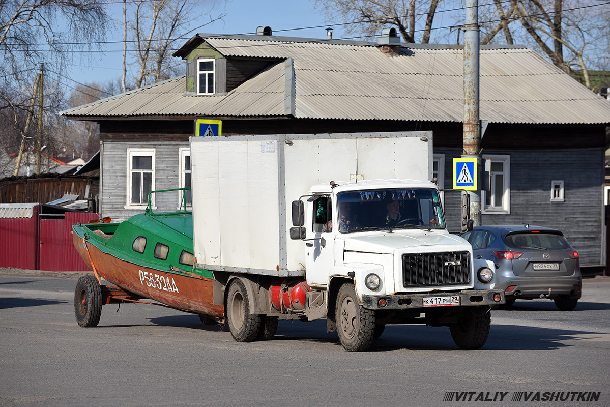 Архангельская область, № К 417 РН 29 — ГАЗ-3307