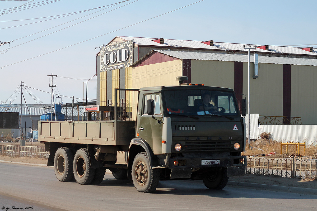 Саха (Якутия), № Н 758 НН 14 — КамАЗ-5320