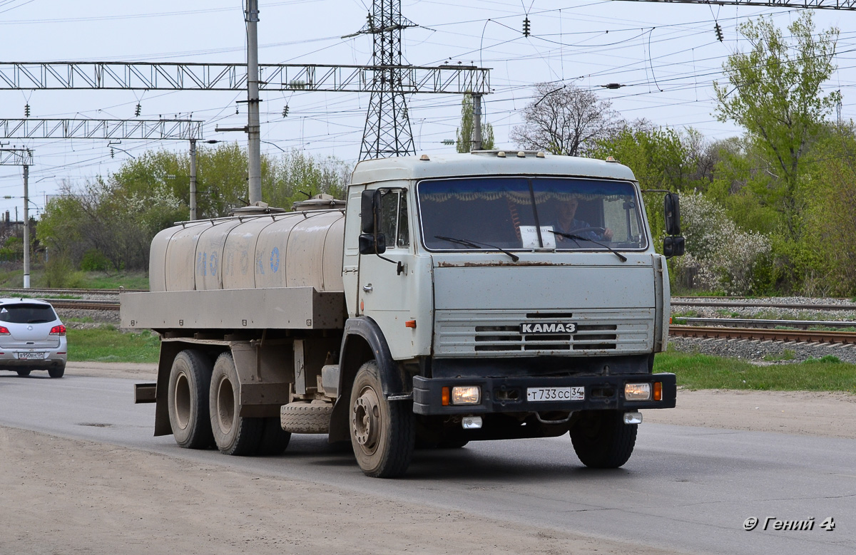 Волгоградская область, № Т 733 СС 34 — КамАЗ-53215 [532150]