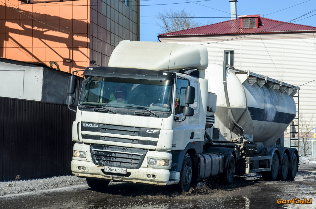 Кемеровская область, № У 066 АТ 142 — DAF CF85 FT