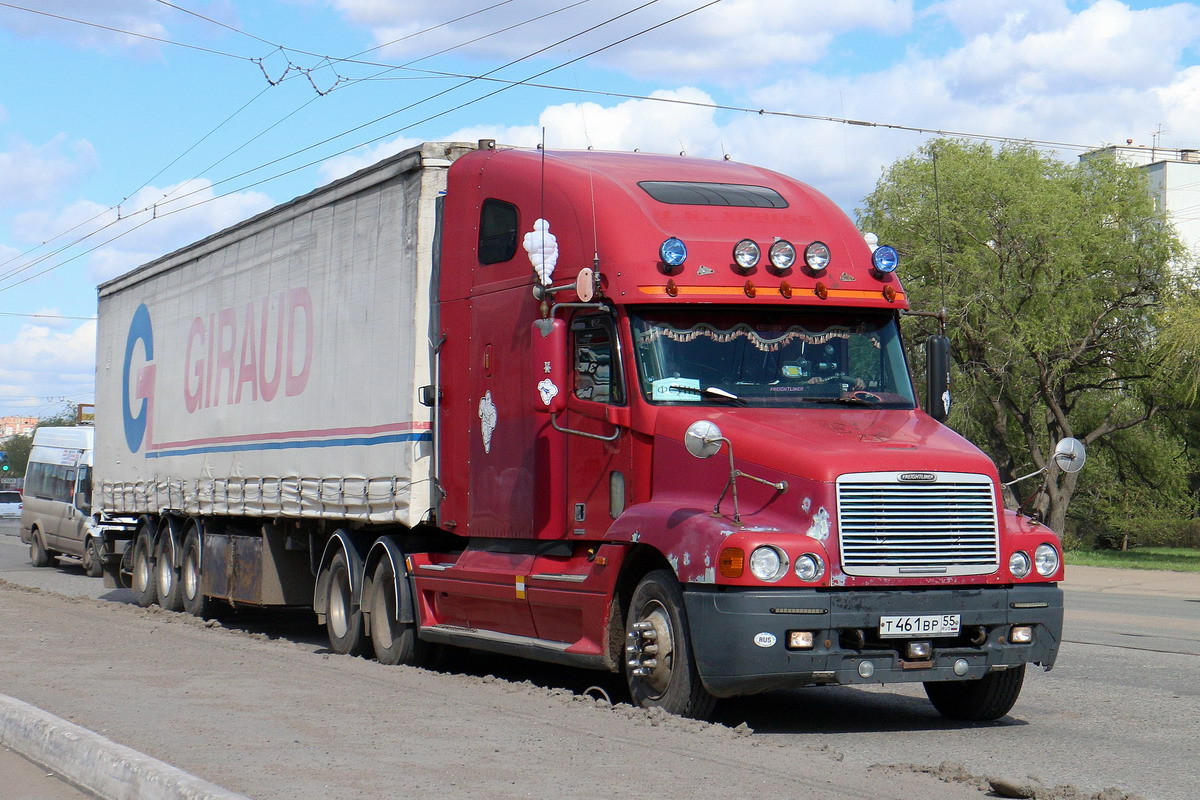 Омская область, № Т 461 ВР 55 — Freightliner Century Class