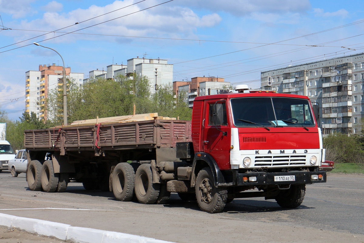 Омская область, № Т 110 АЕ 55 — КамАЗ-5410