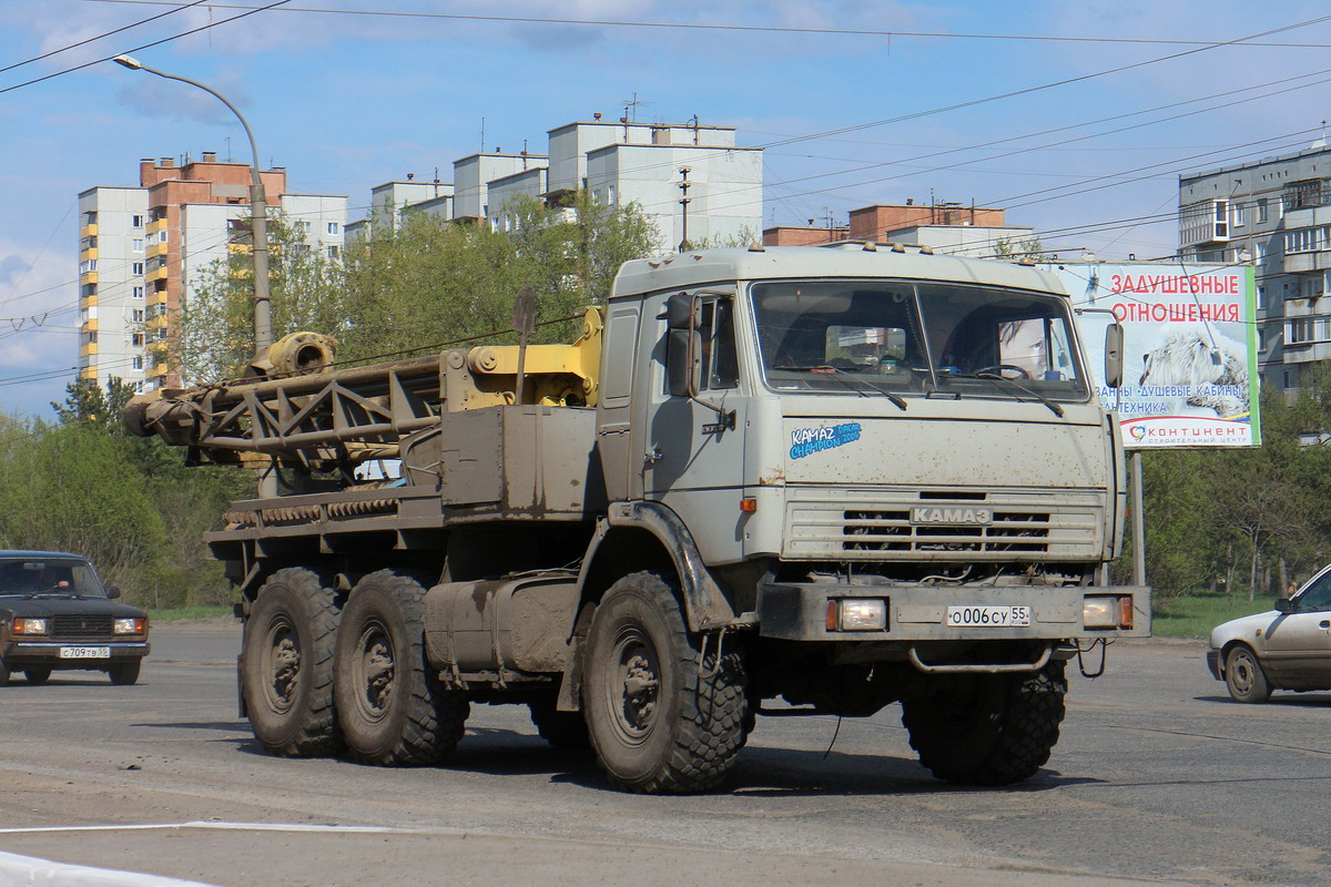 Омская область, № О 006 СУ 55 — КамАЗ-43114-02 [43114C]