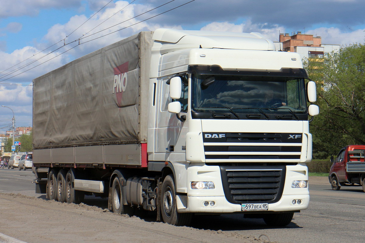 Северо-Казахстанская область, № 597 BEA 15 — DAF XF105 FT