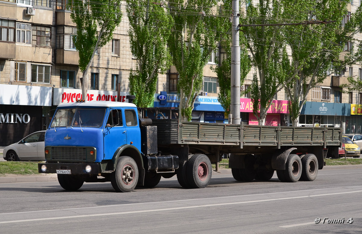 Волгоградская область, № Т 716 КР 34 — МАЗ-504А