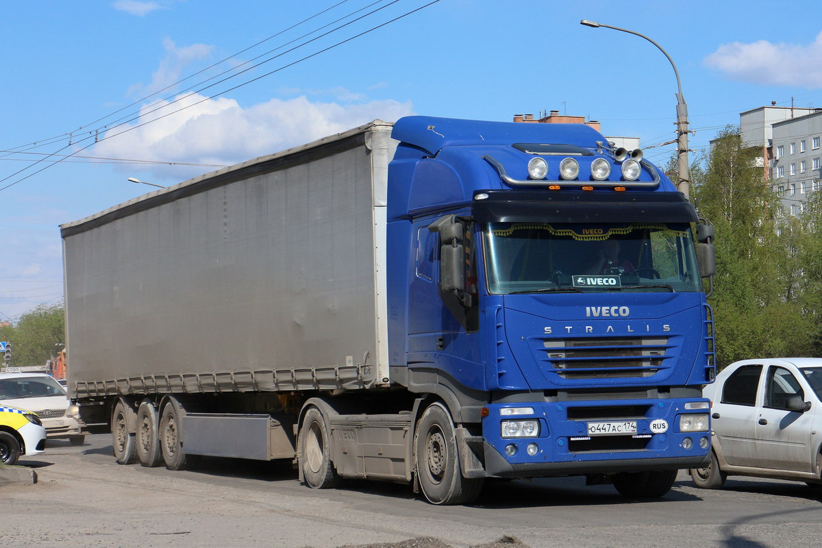 Челябинская область, № О 447 АС 174 — IVECO Stralis ('2002)