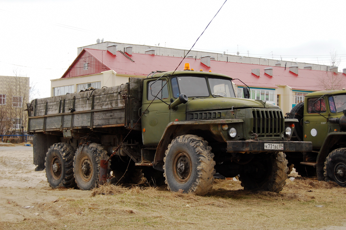 Ямало-Ненецкий автоном.округ, № К 731 ВЕ 89 — Урал-43202