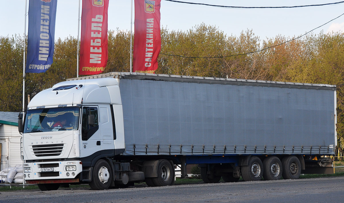 Омская область, № О 161 ВК 55 — IVECO Stralis ('2002) 430