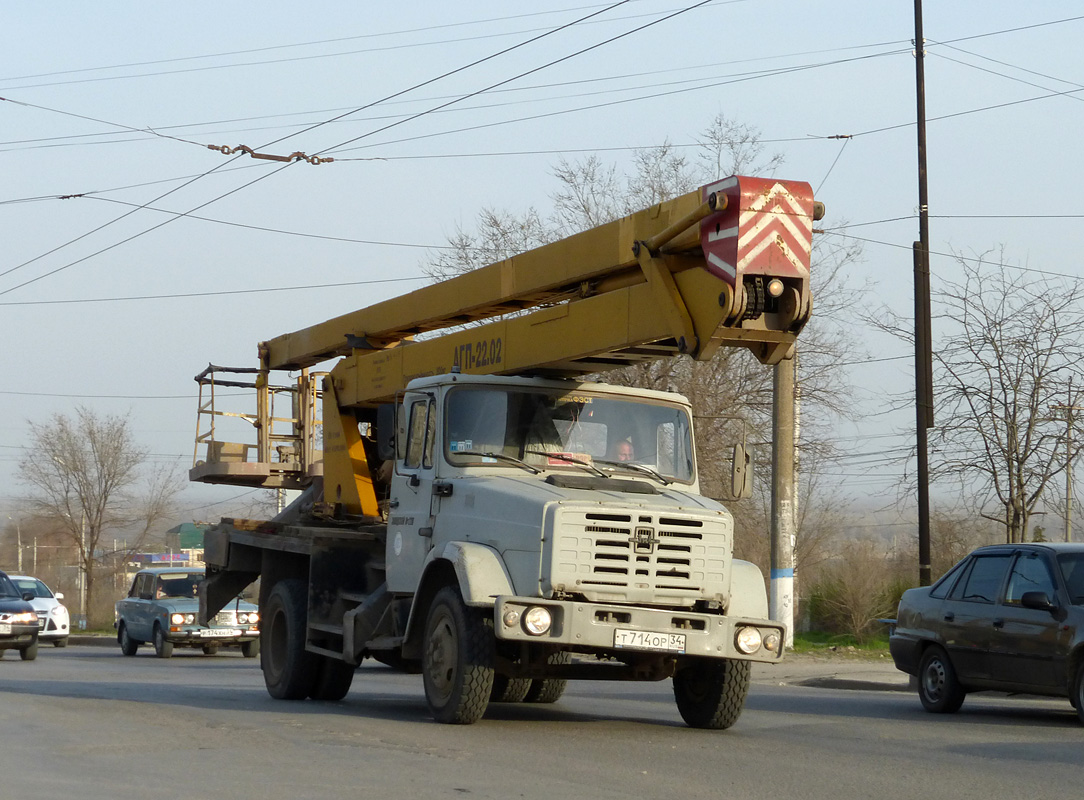 Волгоградская область, № Т 714 ОР 34 — ЗИЛ-433362