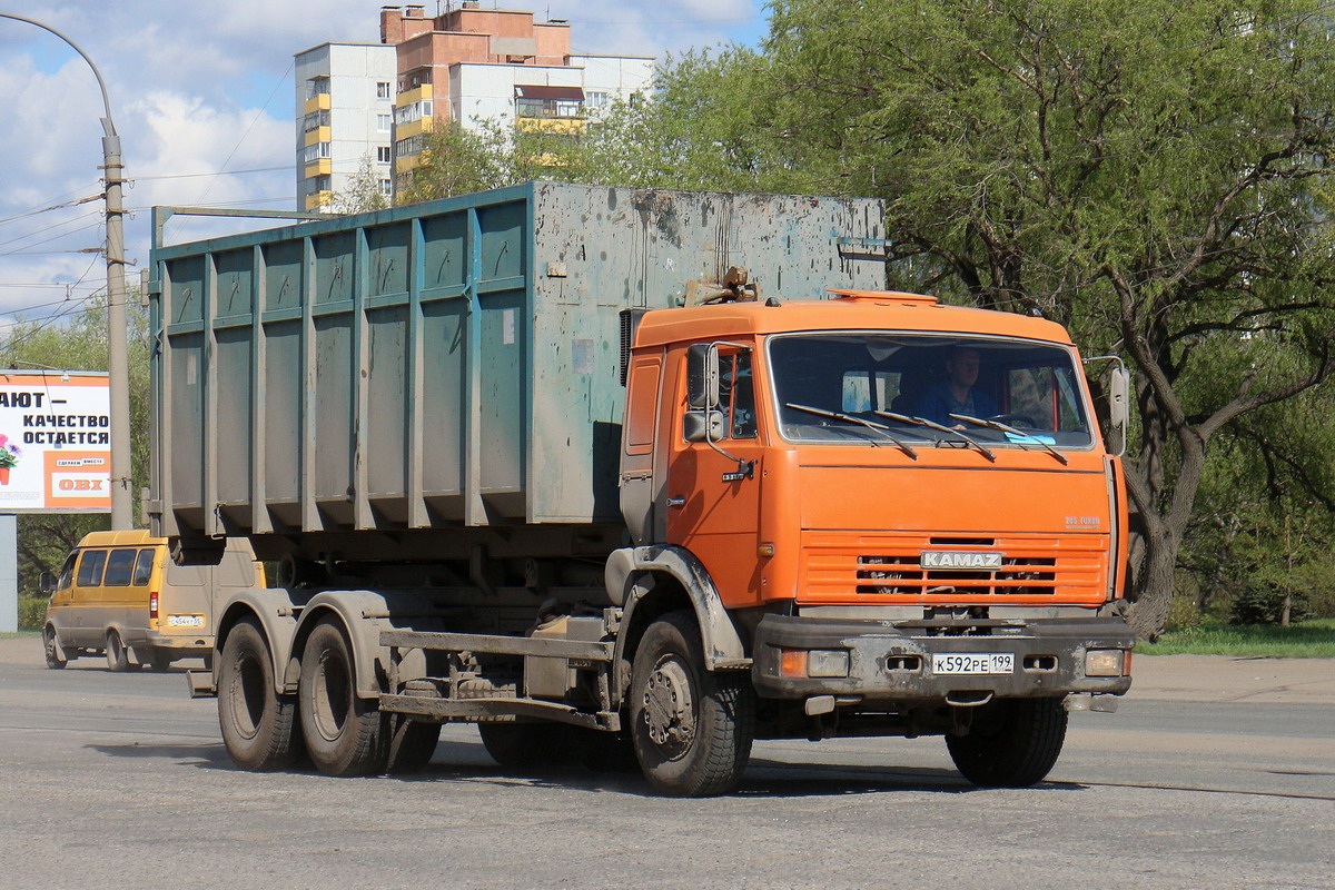 Омская область, № К 592 РЕ 199 — КамАЗ-65115-D3(97)