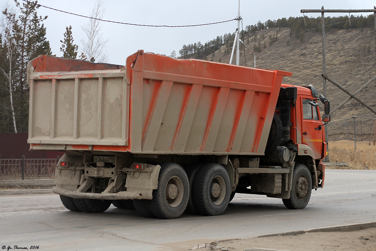 Пермский край, № Е 363 ХА 159 — КамАЗ-6520-43
